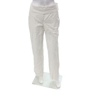 Robert Rodriguez Womens White Dress Pants Size 6